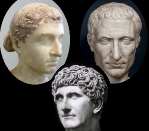 Cleo, Julius, and Mark
