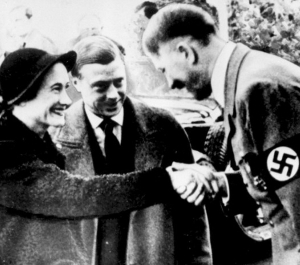 Wallis and Edward with Hitler